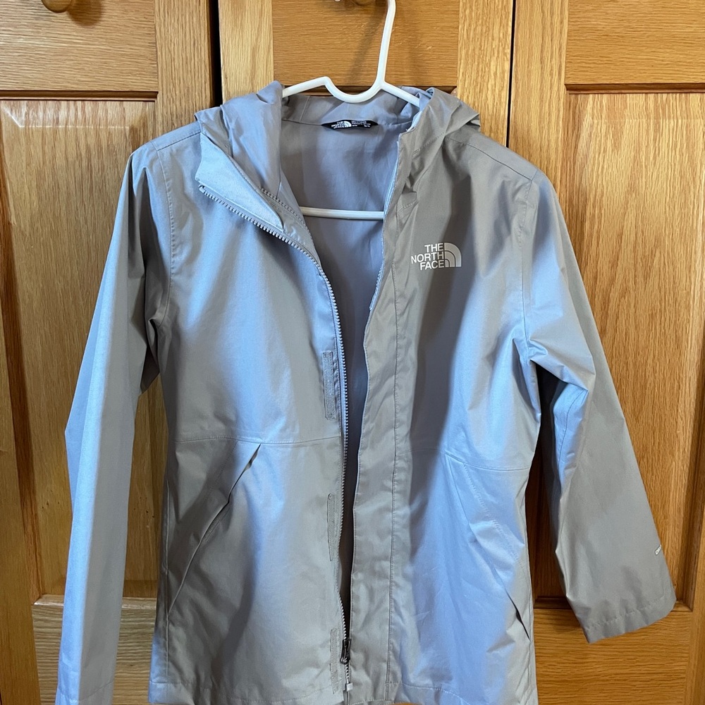 The North Face Kids Gray Raincoat